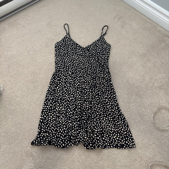 Garage Black polka dots dress - Picture 1 of 5
